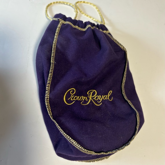 Crown Royal purple felt bag drawstring EMB - Picture 3 of 5